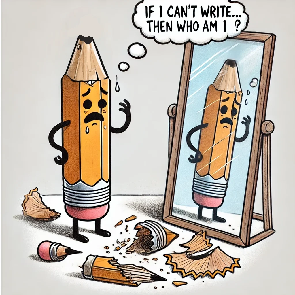 Pencil identity crisis